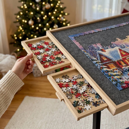 PuzzleNest™ - Rolling Puzzle Table
