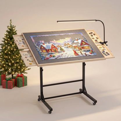 PuzzleNest™ - Rolling Puzzle Table